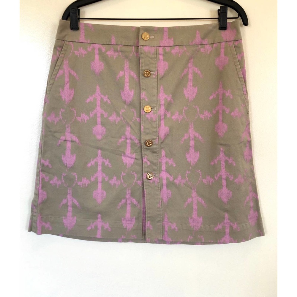 NWT C.wonder printed cotton skirt 8